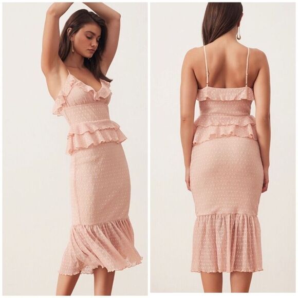 New Song Of Style Lucia Midi Dress Size M - Picture 1 of 7